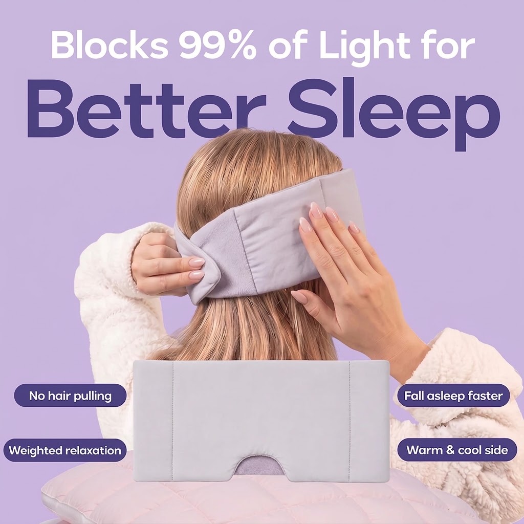 🌙Adjustable Weighted Eye Mask