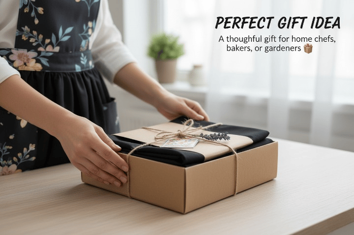 🔥Last Day 49% OFF - 🌿Botanical Floral Apron – Handmade Beauty for Your Day(✨Waterproof)