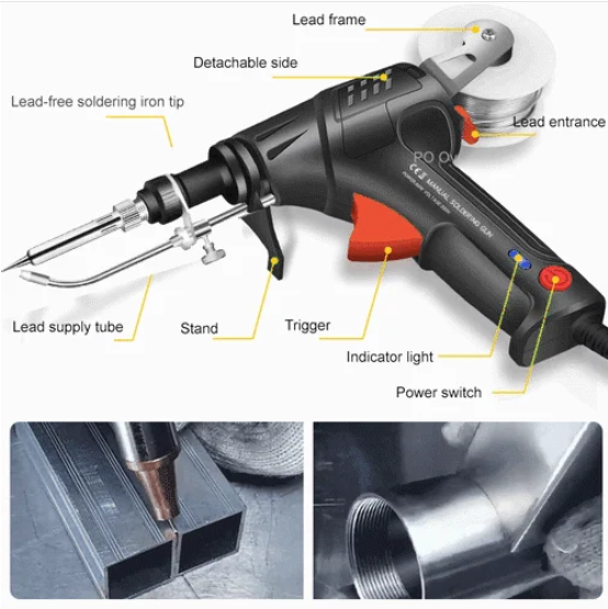 (🔥last Day Sale 49% Off🔥) German-precision Internally Heated Industrial Laser Welding Tools