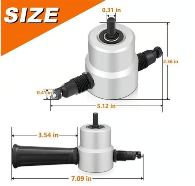 🔥hot Sale - Double-head Metal Sheet Cutter