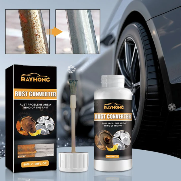 Multipurpose Metal Rust Removal And Converter For Car
