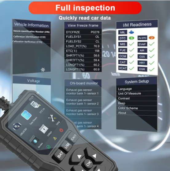 🔥hot Sale 🔥obd2 Advanced Diagnostic Tool Professional Engine Code Reader
