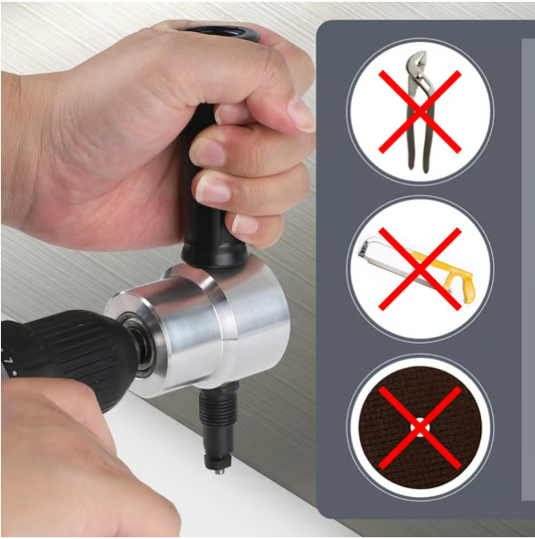 🔥hot Sale - Double-head Metal Sheet Cutter