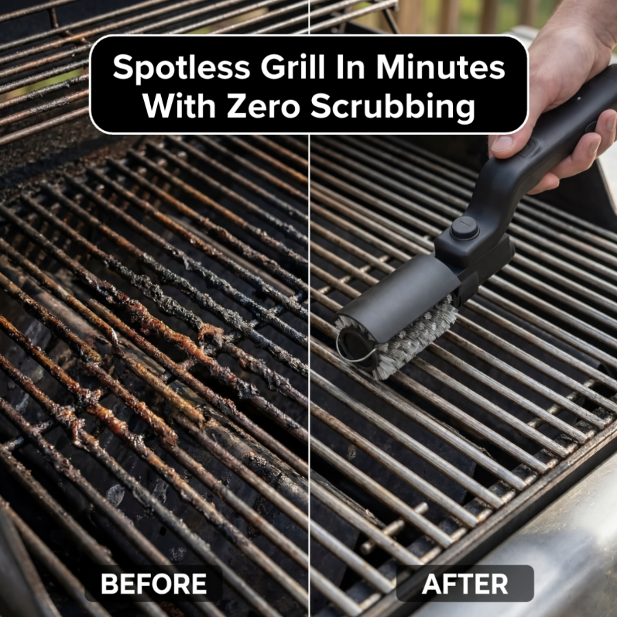 Electric Grill Brush Pro