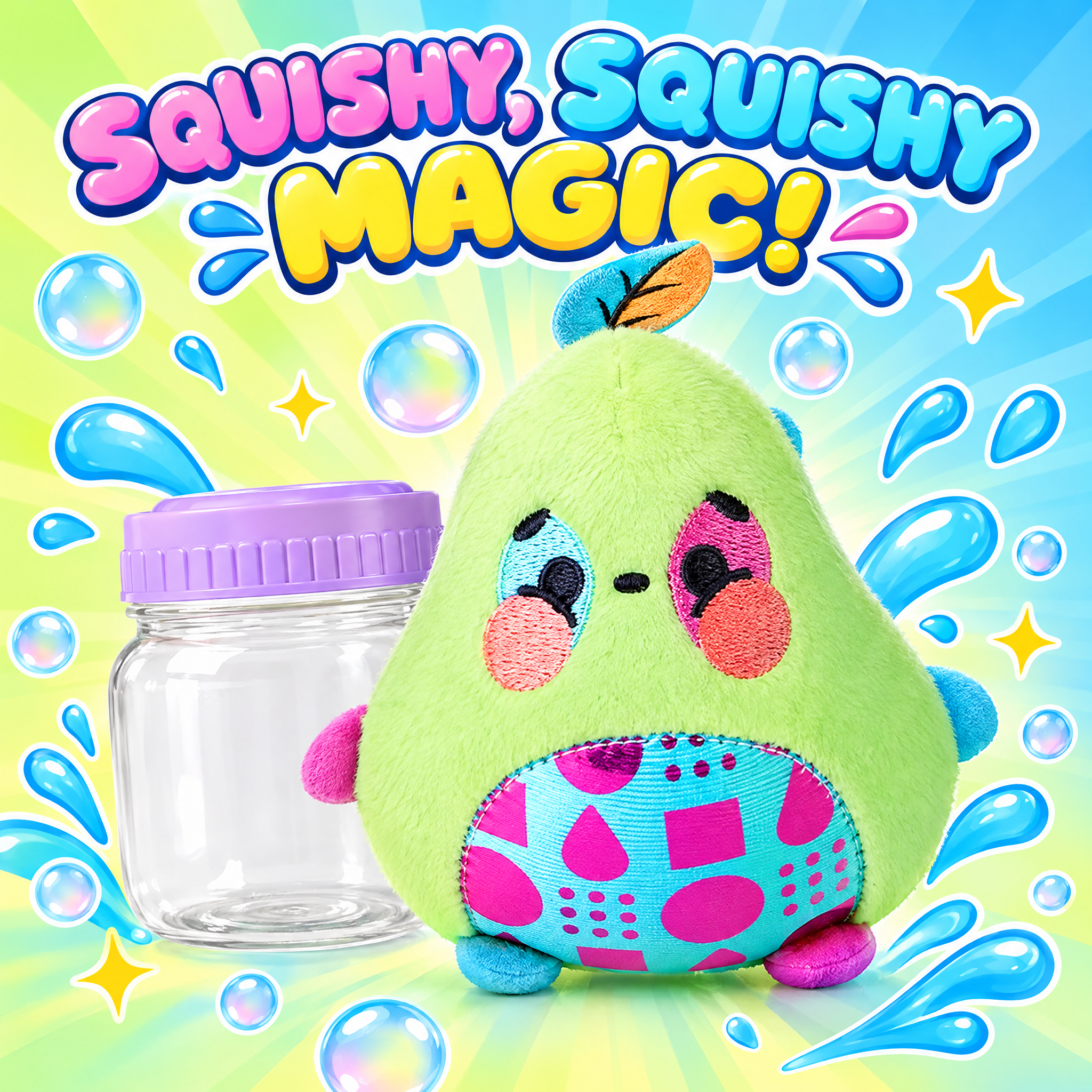  🥰Last Day Discount: 50% OFF🔥Surprise Reveal Squishy Characters | The Water Reveal Toy That Brings Magic To Life