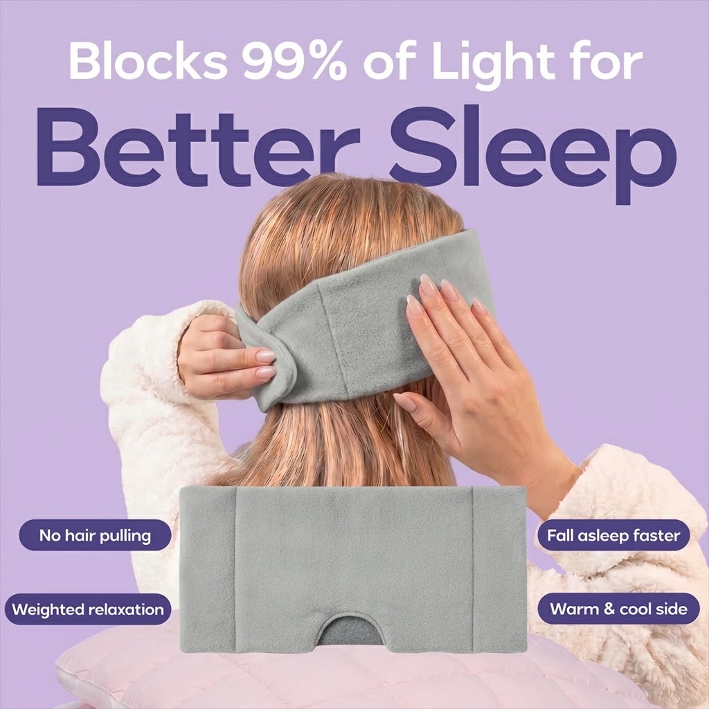 🌙Adjustable Weighted Eye Mask