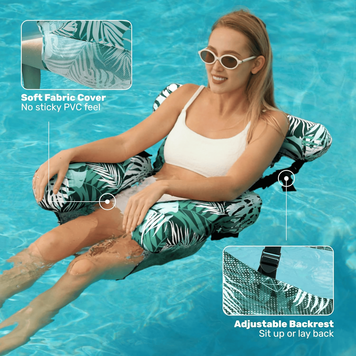 Inflatable Pool Floats Adult – Floating Lounge Chairs 🏖️💦✨