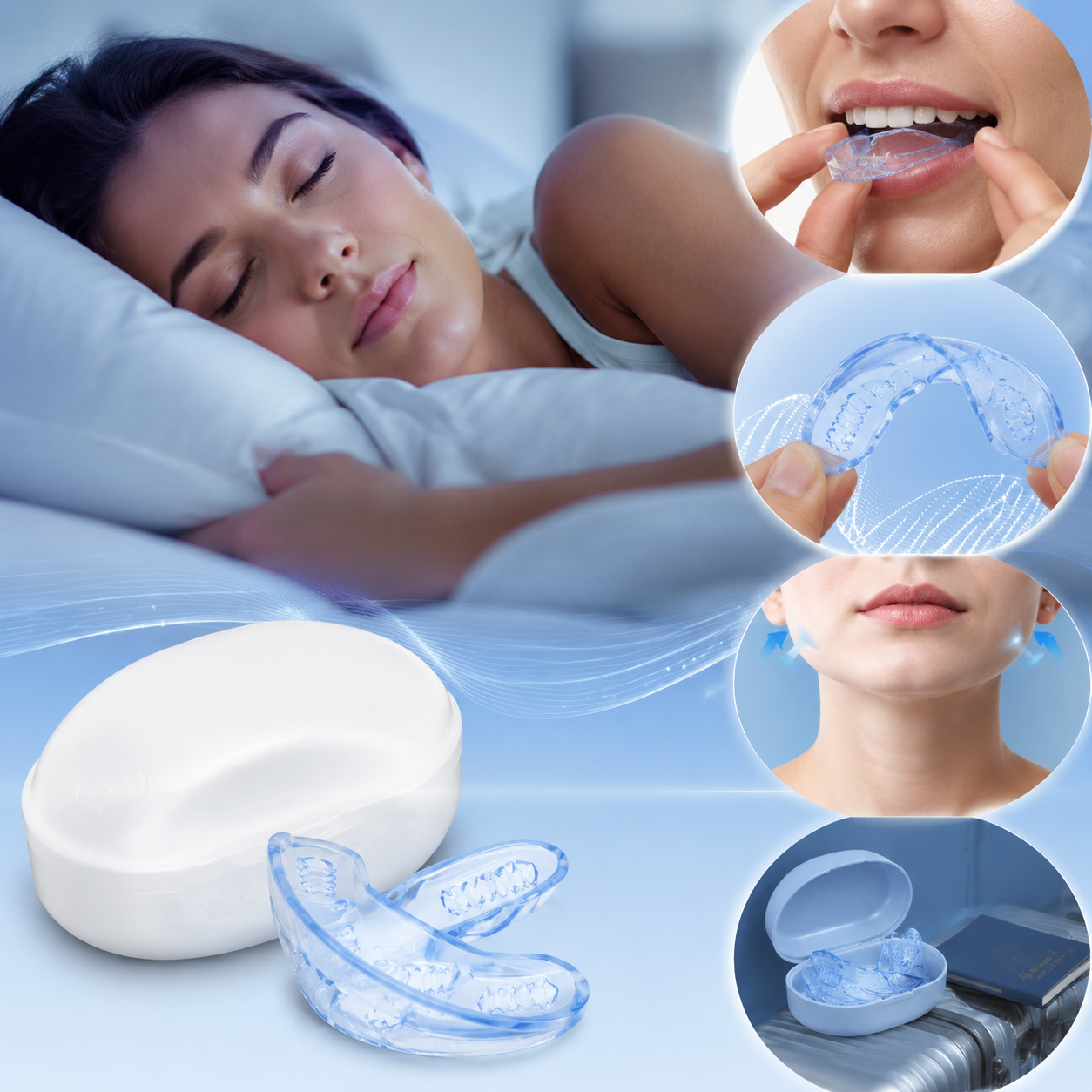 🦷Adjustable  Anti-Snoring Mouthpiece