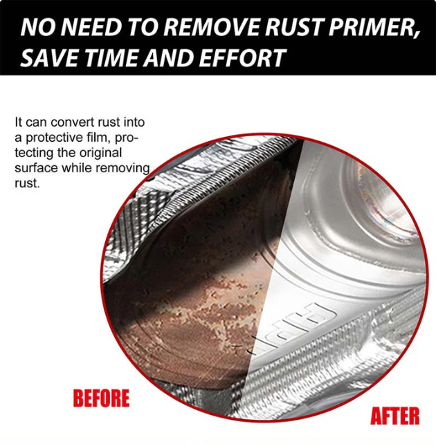Multipurpose Metal Rust Removal And Converter For Car