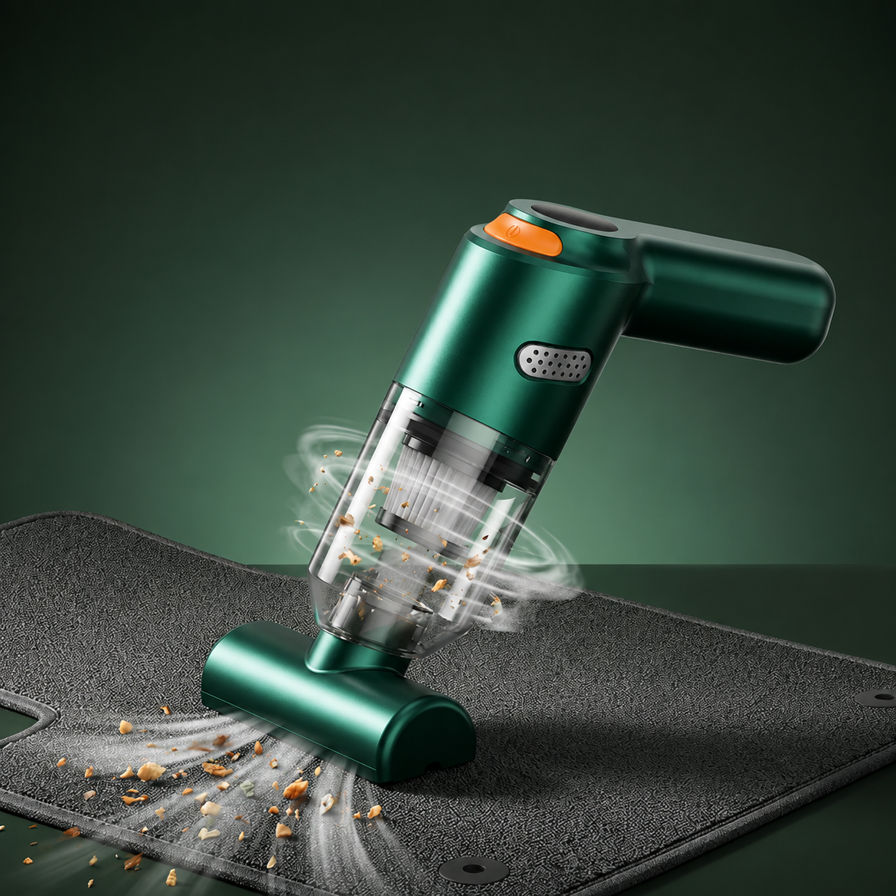🚗💨 Cordless car vacuum – 10000Pa suction, lightweight, long battery life!
