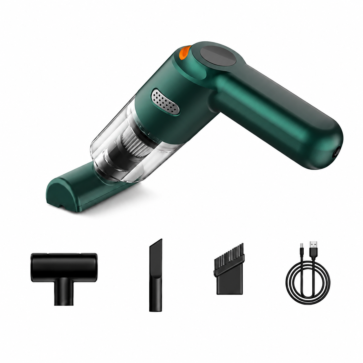 🚗💨 Cordless car vacuum – 10000Pa suction, lightweight, long battery life!