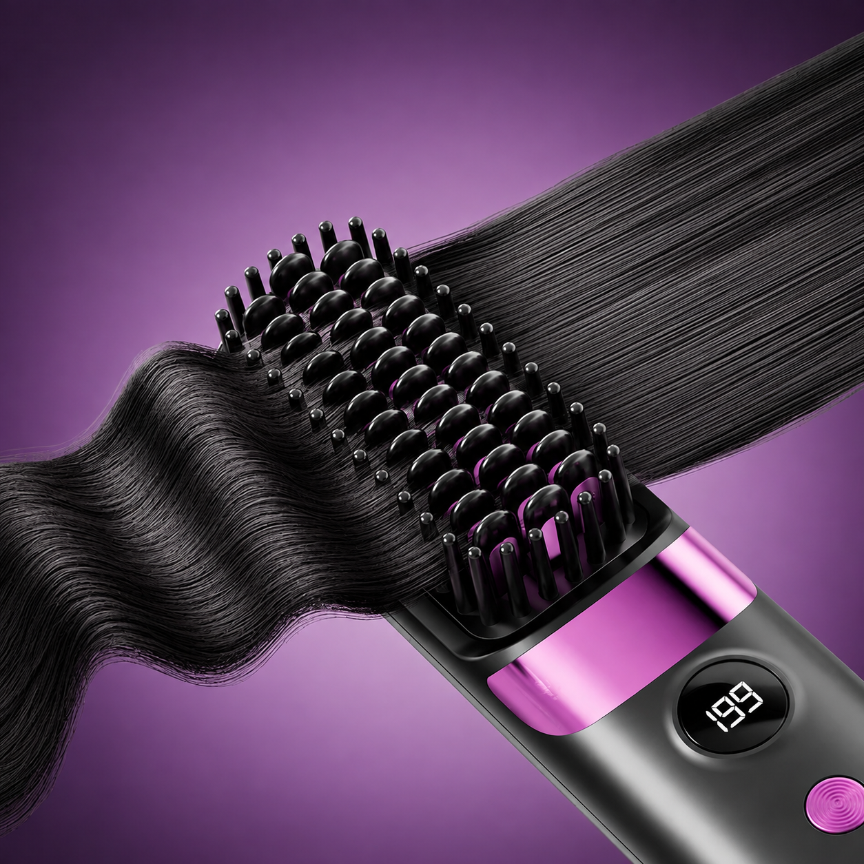 3-in-1 Portable Cordless Hair Straightener Comb