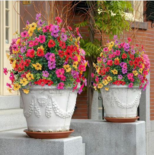 🔥limited Time 49% Off✨artificial Flowers For Outdoor Indoor Garden Home Decoration