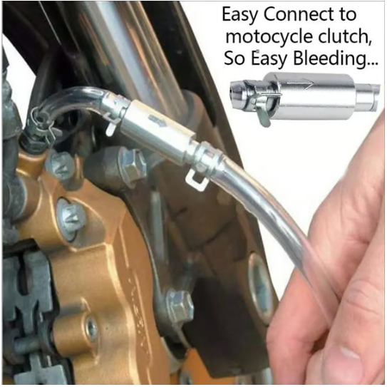 💥brake Bleeder Hose - One Way Check Valve Tube Bleeding Tool Kit For Motorcyle Clutch