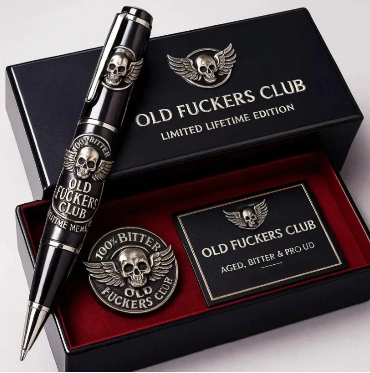 Old F*ckers Club Limited Edition Pen