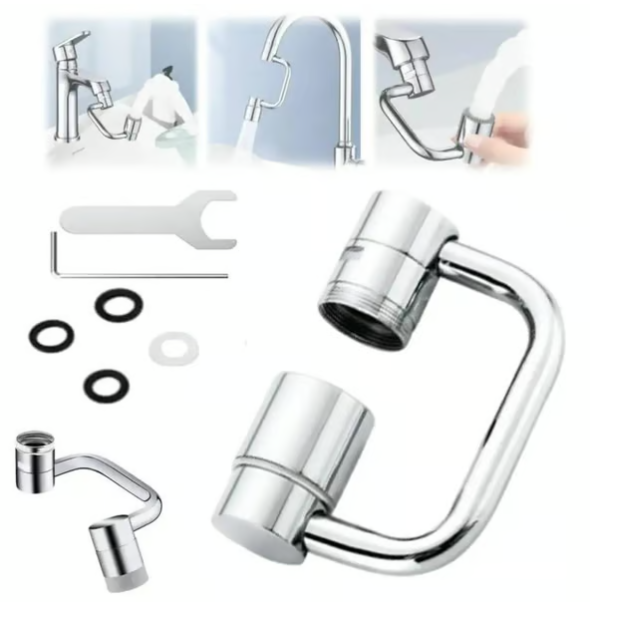 🔥last Day 50% Off🔥swivel Rotatable Tap Aerator Extension 2-mode Splash All-angle Precision Control