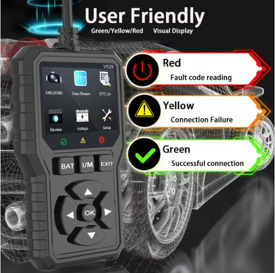 🔥hot Sale 🔥obd2 Advanced Diagnostic Tool Professional Engine Code Reader