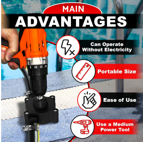 Portable Electric Drill Pump