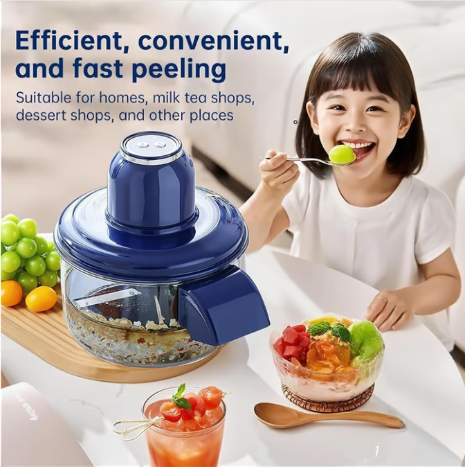 Free Shipping! Automatic Grape & Tomato Peeler – Electric Skin Remover for Small Fruits, Effortless Peeling for Home Kitchen