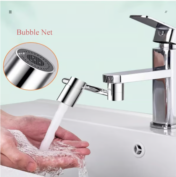 🔥last Day 50% Off🔥swivel Rotatable Tap Aerator Extension 2-mode Splash All-angle Precision Control