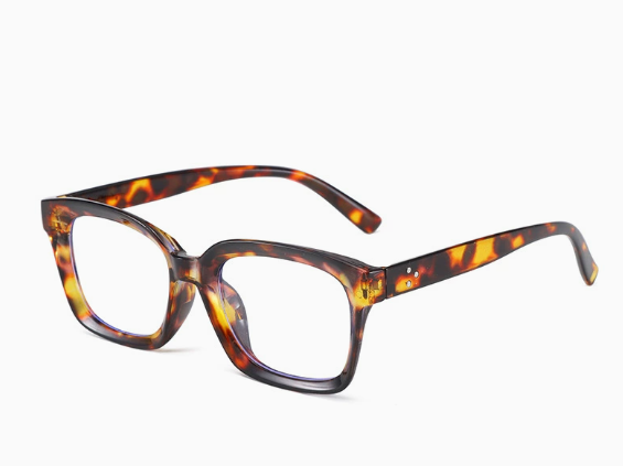 ✨👓tortoiseshell Reading Glasses – Blue Light Blocking Oversized Square Readers