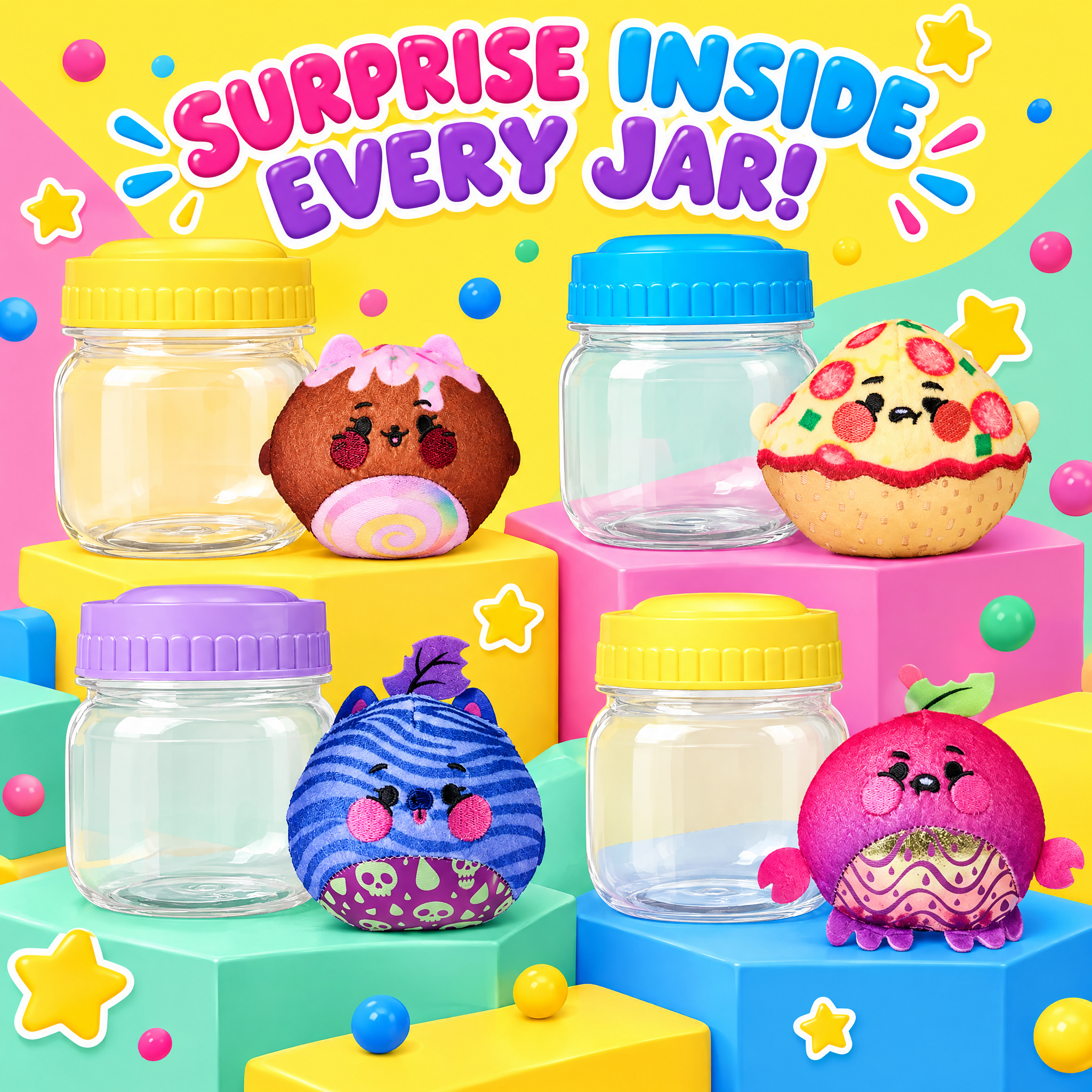  🥰Last Day Discount: 50% OFF🔥Surprise Reveal Squishy Characters | The Water Reveal Toy That Brings Magic To Life