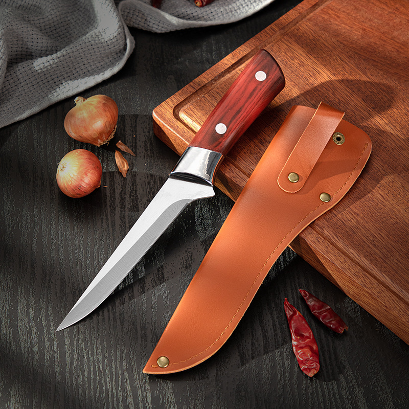 Sharp High Carbon Stainless Steel Kitchen Knives with Ergonomic Handle 