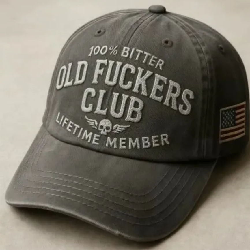2026 Vintage Distressed "old Club" Lifetime Member Cap