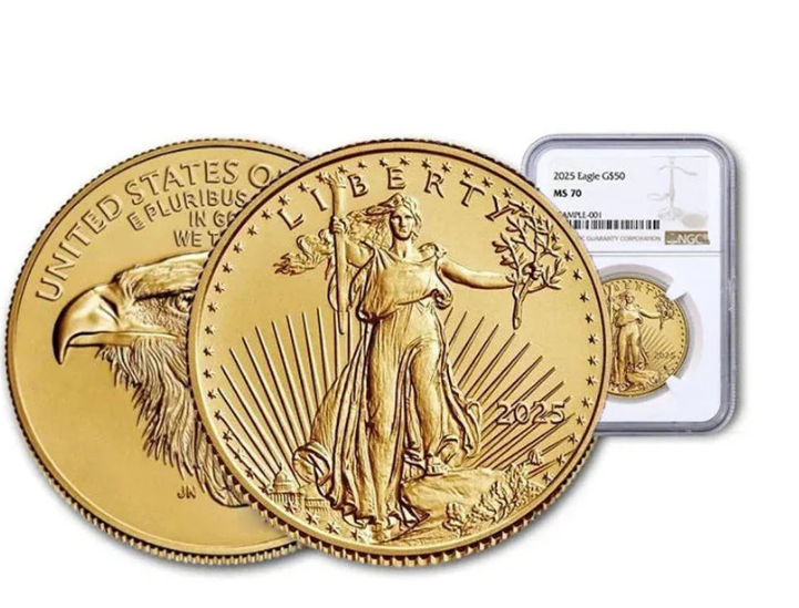 American Eagle 2025 One Ounce Gold Uncirculated Coin