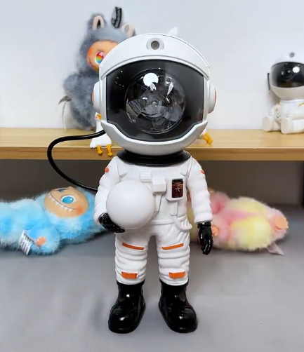 Rossetta Astronaut Galaxy Projector, Star Projector For Bedroom, Led Night Light For Kids Room With Timer And Remote Control, Est Room Decor (, White)