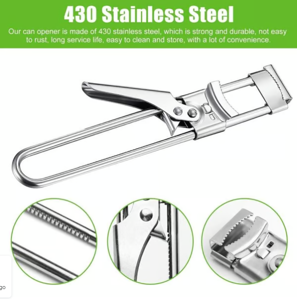 Adjustable Stainless Steel Jar Opener