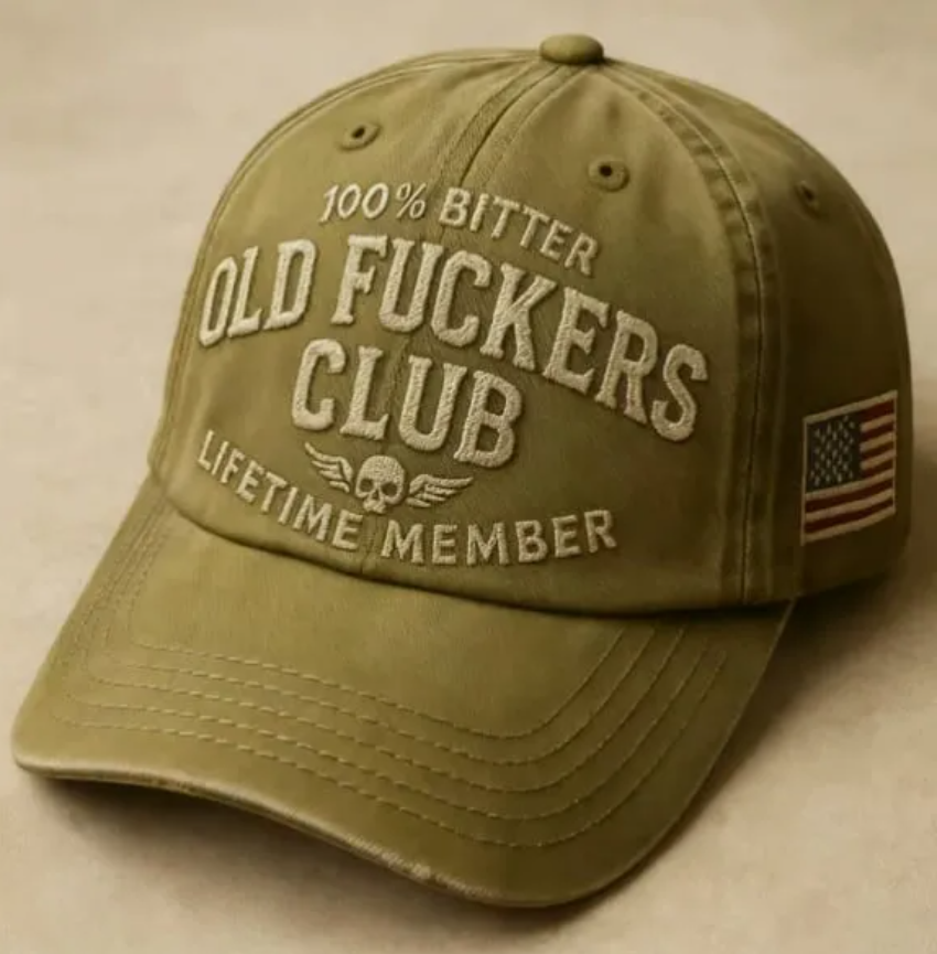 2026 Vintage Distressed "old Club" Lifetime Member Cap