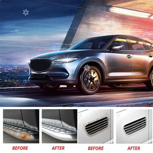 Multipurpose Metal Rust Removal And Converter For Car