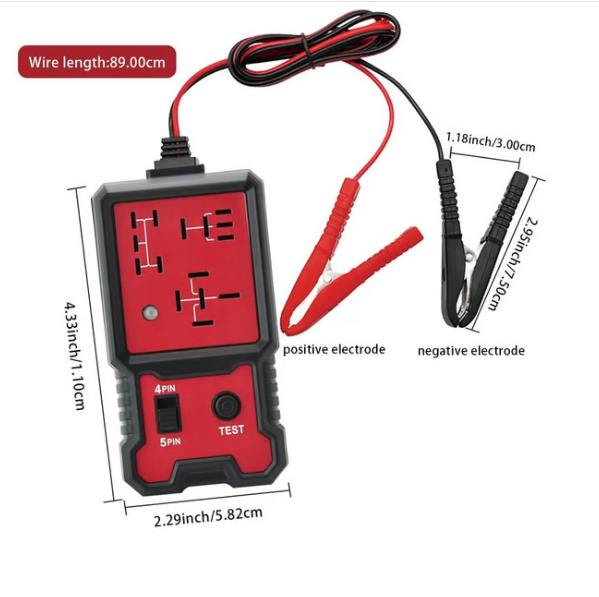 Automotive Relay Tester Tool For Summer, 12v/24v Car Relay Tester
