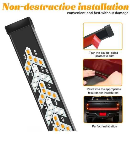 🔥hot Sale 49% Off|🚦 60-inch Led Tailgate Light Bar Strip - Be Seen Clearly. Drive With Confidence