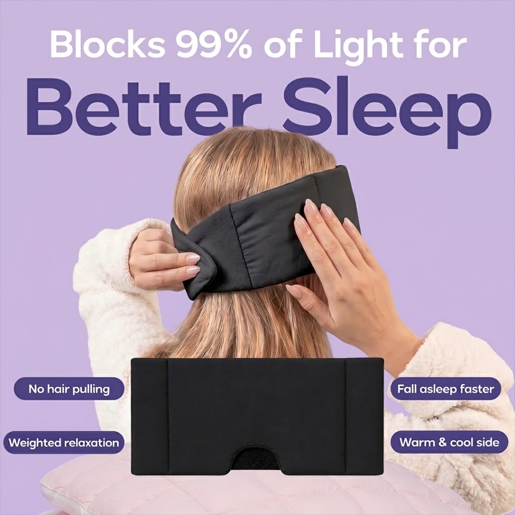 🌙Adjustable Weighted Eye Mask