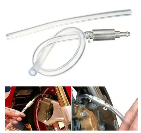 💥brake Bleeder Hose - One Way Check Valve Tube Bleeding Tool Kit For Motorcyle Clutch