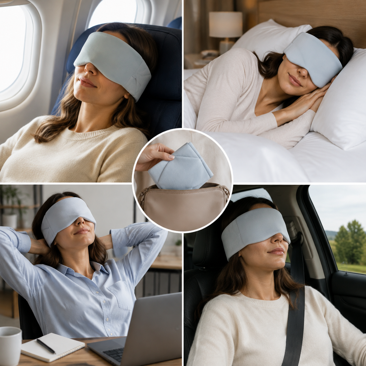 Adjustable Weighted Eye Mask