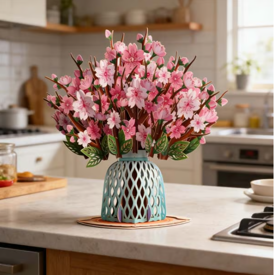 🏆55k+ Sold! 🌼💌 Forever-blooming 3d Flower Pop-up Card– Personalized Love Message & Everlasting Bloom 🎁