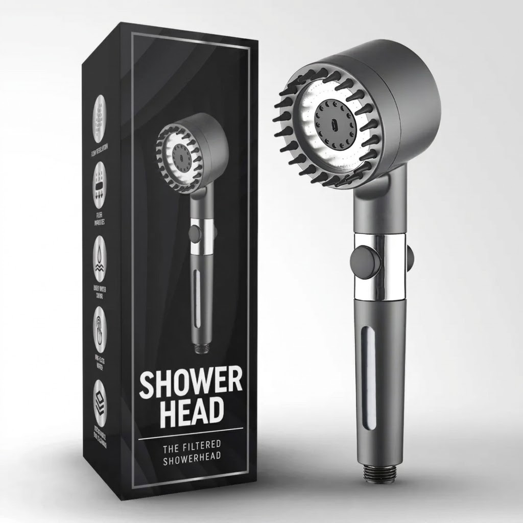 🚿THE FILTERED SHOWERHEAD | Soft Skin & Hair Filter Shower Head