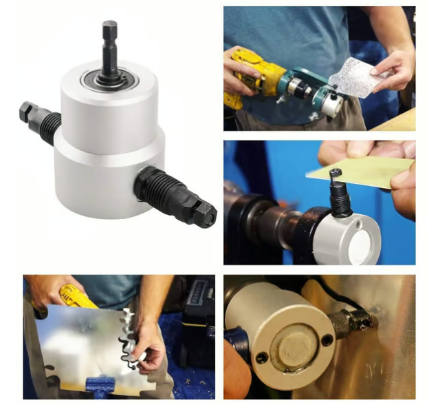 🔥hot Sale - Double-head Metal Sheet Cutter
