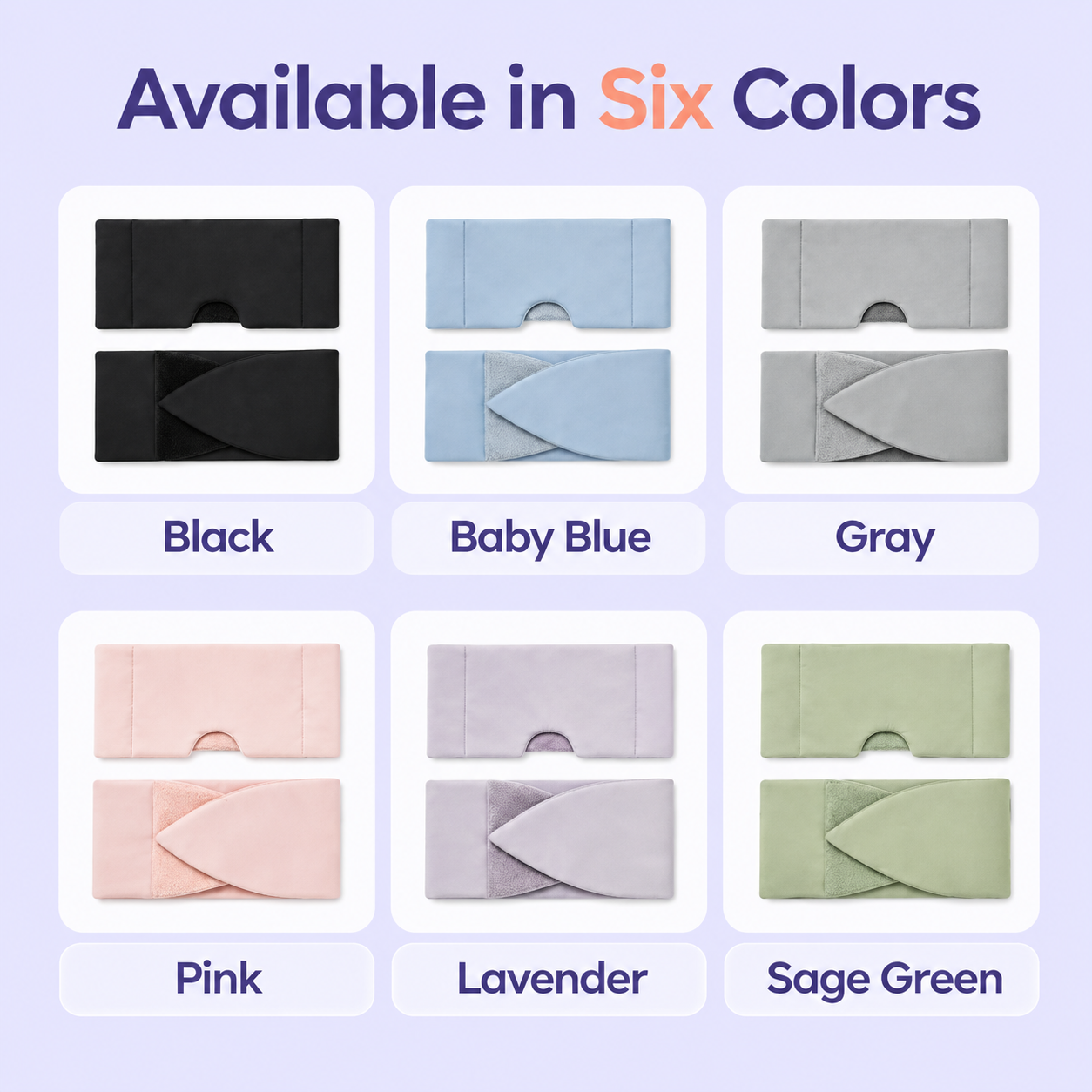 🌙Adjustable Weighted Eye Mask