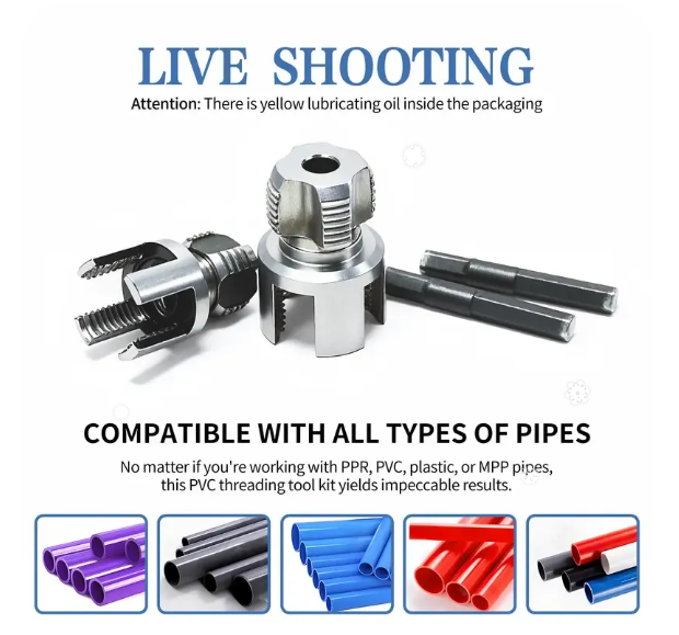 🛠️ Pipe Tapping And Threading Tool