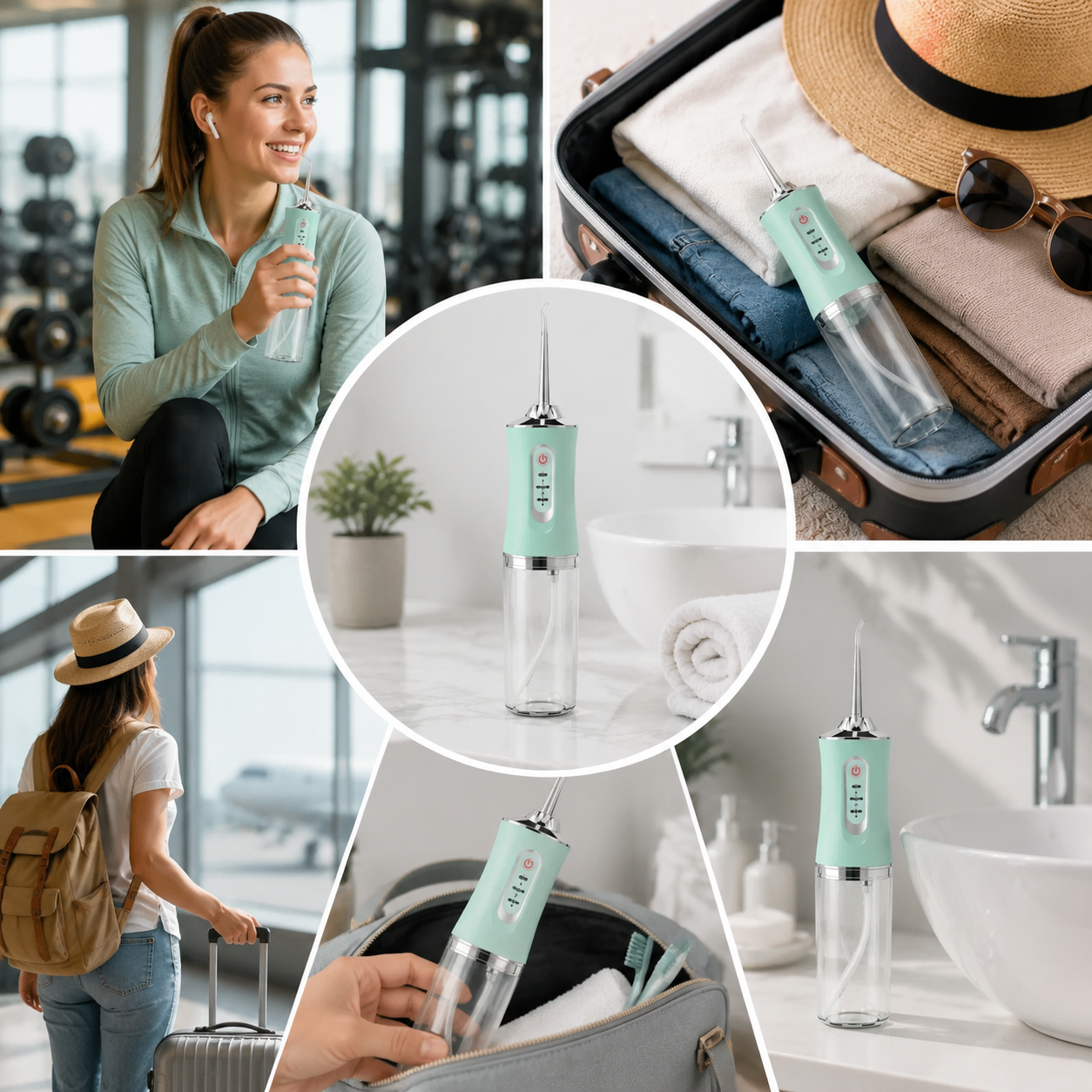 🦷PORTABLE ORAL IRRIGATOR WATER FLOSSER💦