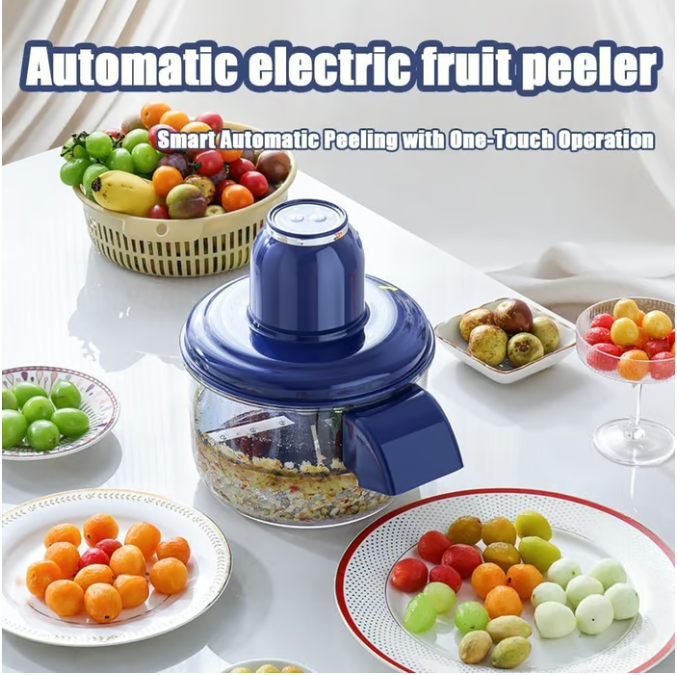 Free Shipping! Automatic Grape & Tomato Peeler – Electric Skin Remover for Small Fruits, Effortless Peeling for Home Kitchen
