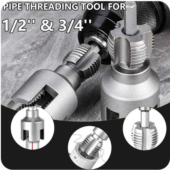 🛠️ Pipe Tapping And Threading Tool