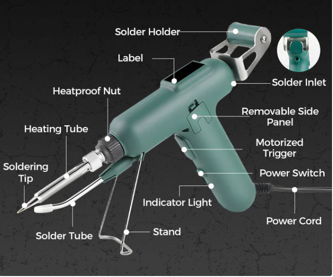 💥high-efficient 80w Electric Sodering Iron💥buy Together With Stainless Steel Solder Wire For Precision For A Better Price