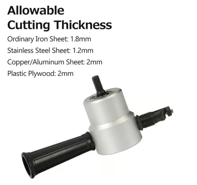 🔥hot Sale - Double-head Metal Sheet Cutter