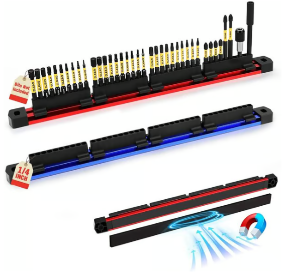 Magnetic Slidable Drill Bit Holder