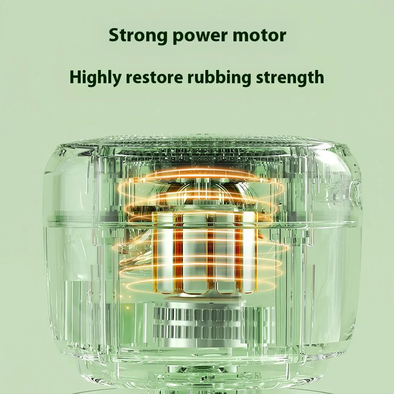 🔥🔥Rechargeable Motorized Electric Shower Back Scrubber - Green🔥